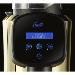 Cunill Luxomatic Guld - Direktmalande, tystgående, proffskvarn