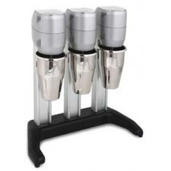 Macap F4T - Milkshakemixer, 3behållare, bänk