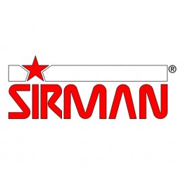 Sirman Sirio - Dubbel Milkshakemixer med 2behållare, vit, bänk